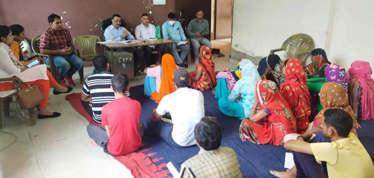 Information given about water conservation measures in online training