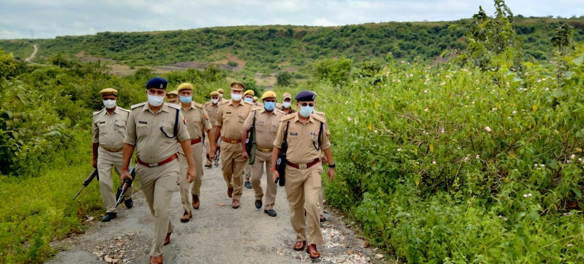 Searched the forests in search of Naxalites