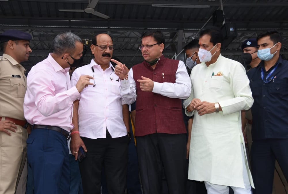 Uttarakhand News: CM Pushkar singh Dhami reviews Rishikesh-Karnprayag rail project