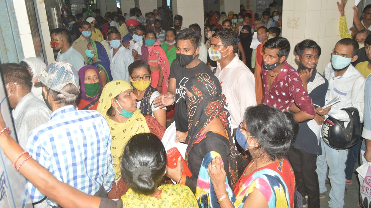 SN: Record 2274 patients came to OPD, hall filled