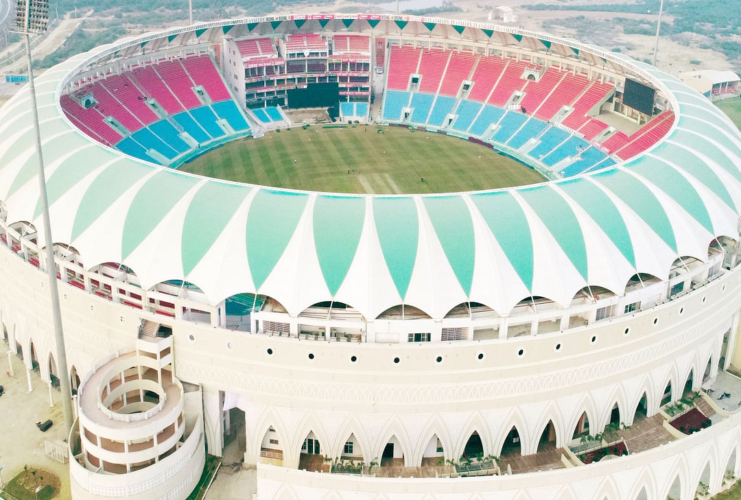 Ekana Stadium: India-Pakistan live match will be shown in a 40 by 60 feet screen