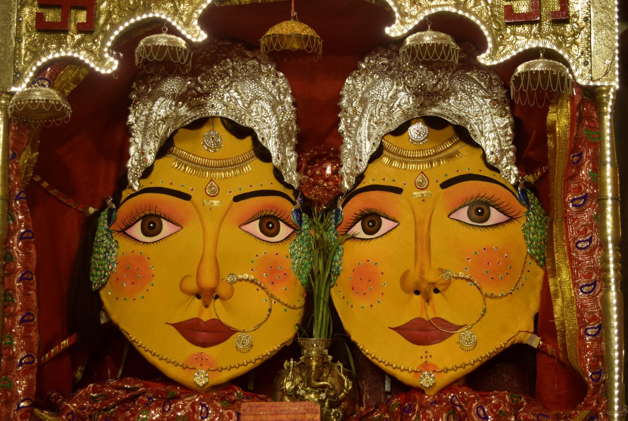 Devotees will have darshan of mother Nanda-Sunanda from today