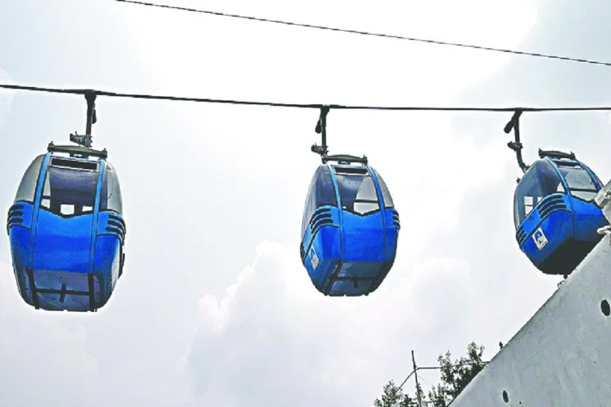 Ropeway in Varanasi Six stations can  built between Cantt station  to godowalia Church meeting continues from final draft
