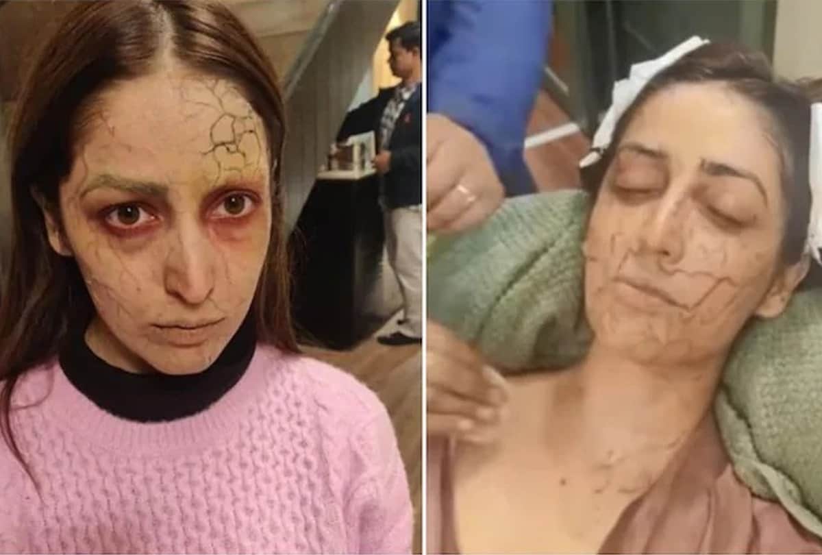 Yami Gautam shows her transformation into a ghost for Bhoot police