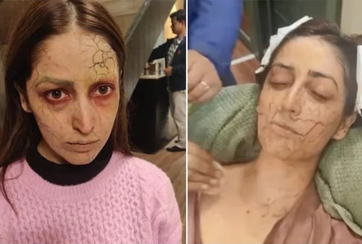 Yami Gautam shows her transformation into a ghost for Bhoot police