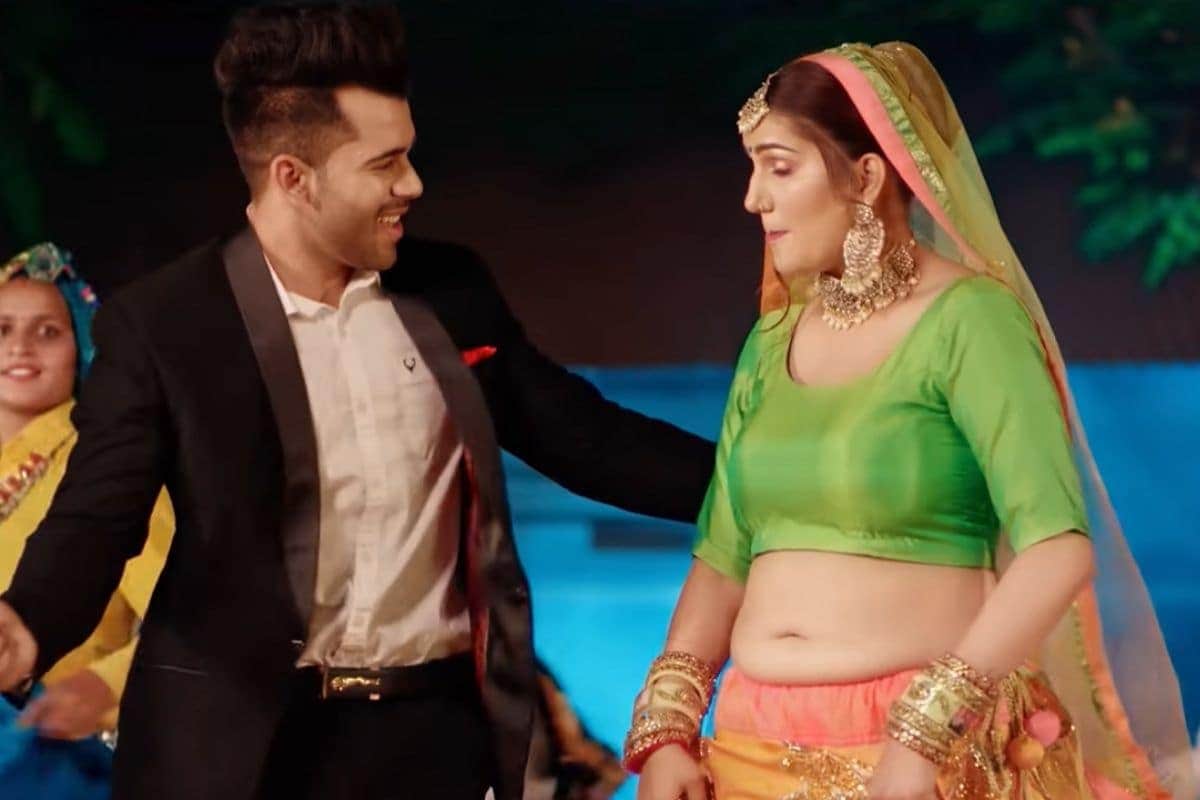 sapna choudhary haryanvi song ghaghara trending on youtube
