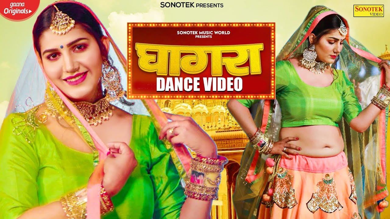 sapna choudhary haryanvi song ghaghara trending on youtube