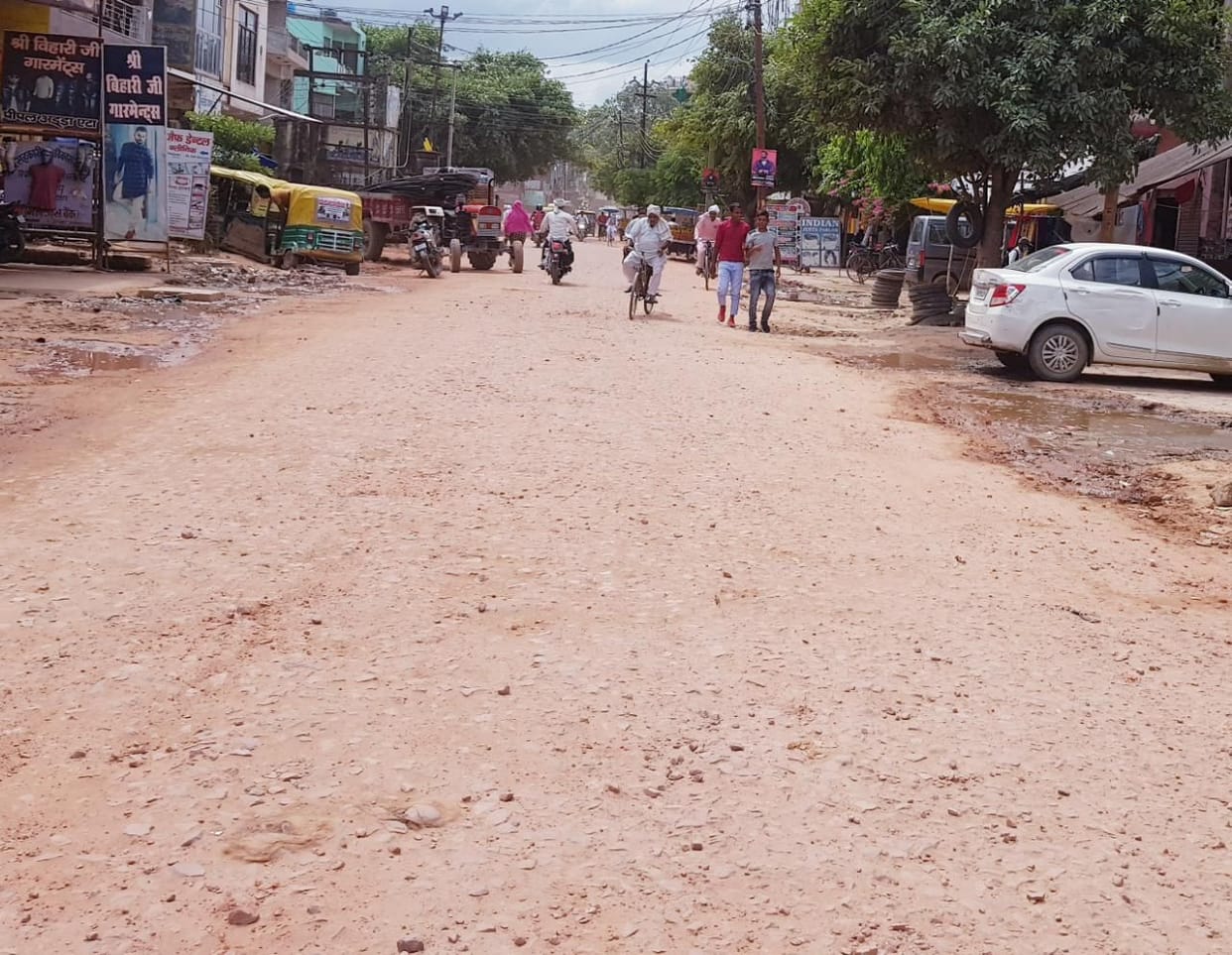 The brake on the development work being done in the city