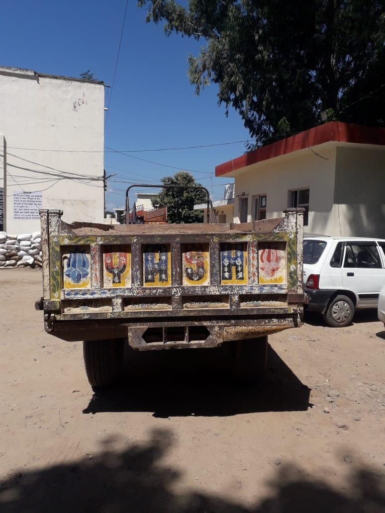 Driver caught while mining in BBN