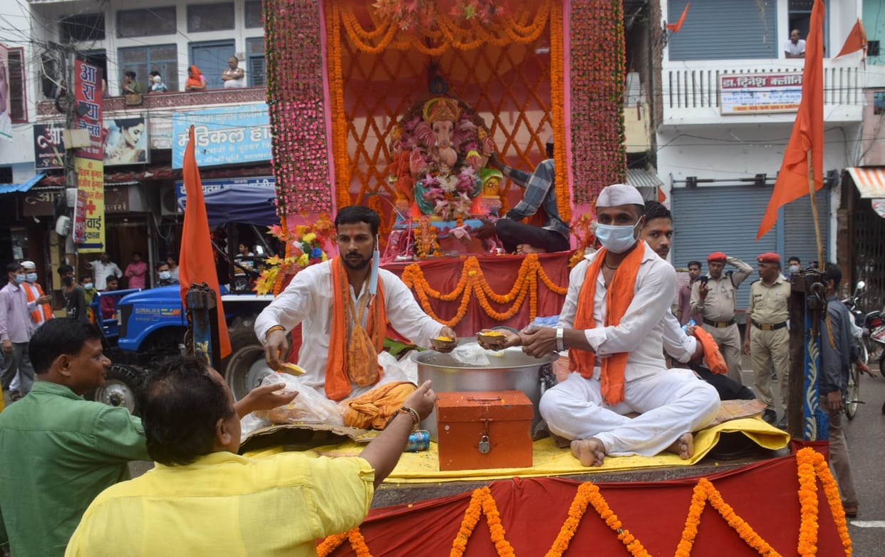 Ganpati Bappa Morya, you come early next year