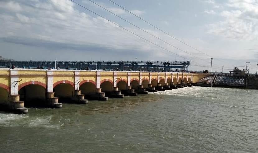 Barrage in Banbasa
