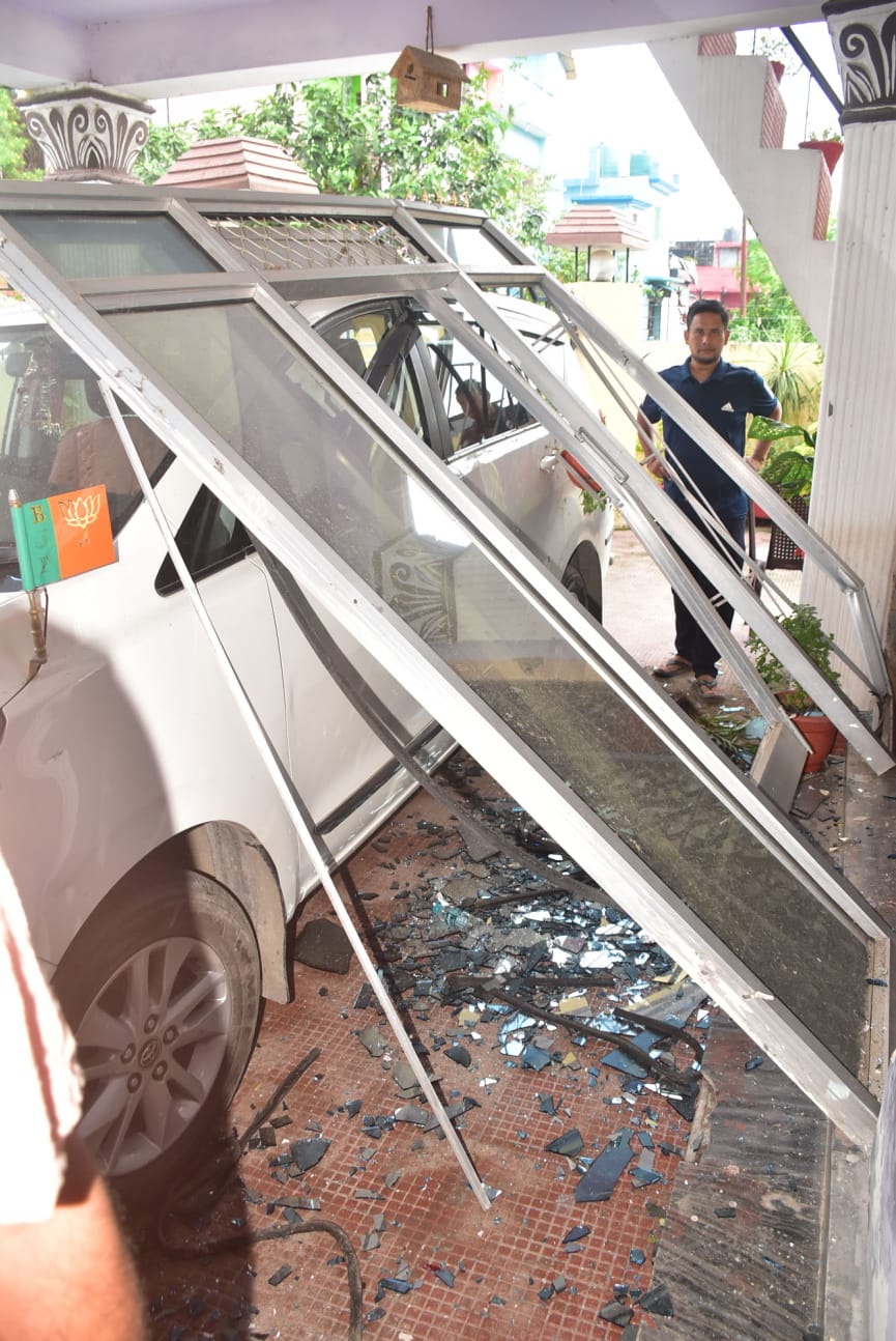 uttarakhand news: explosion in nainital bjp district president house investigation on