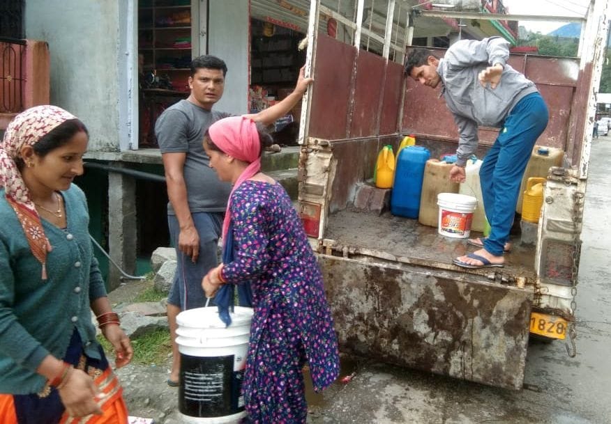 Water Crysis in Bangapani