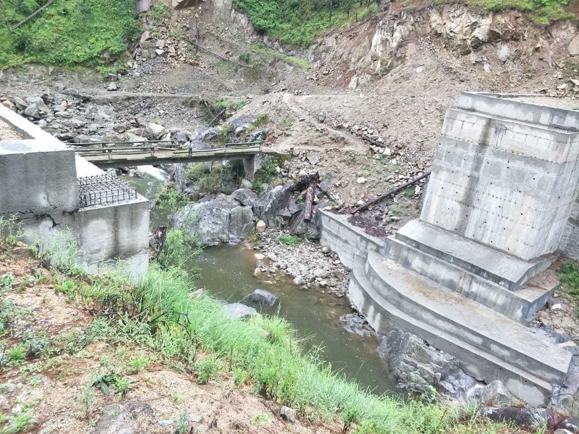 Slow Road Construction in Champawat