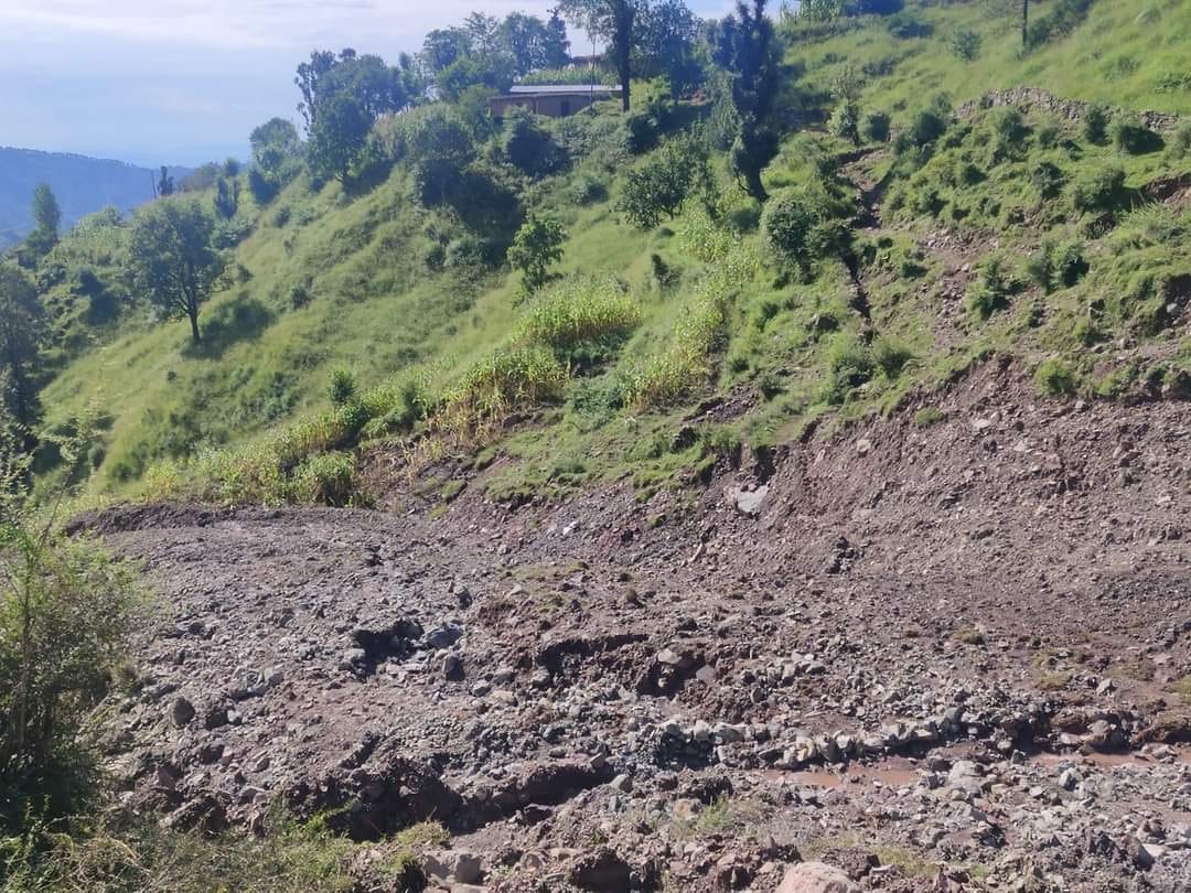Land slide