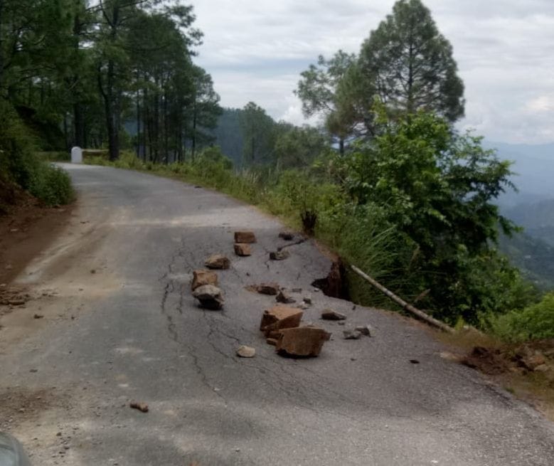 Bad Road in Lohaghat
