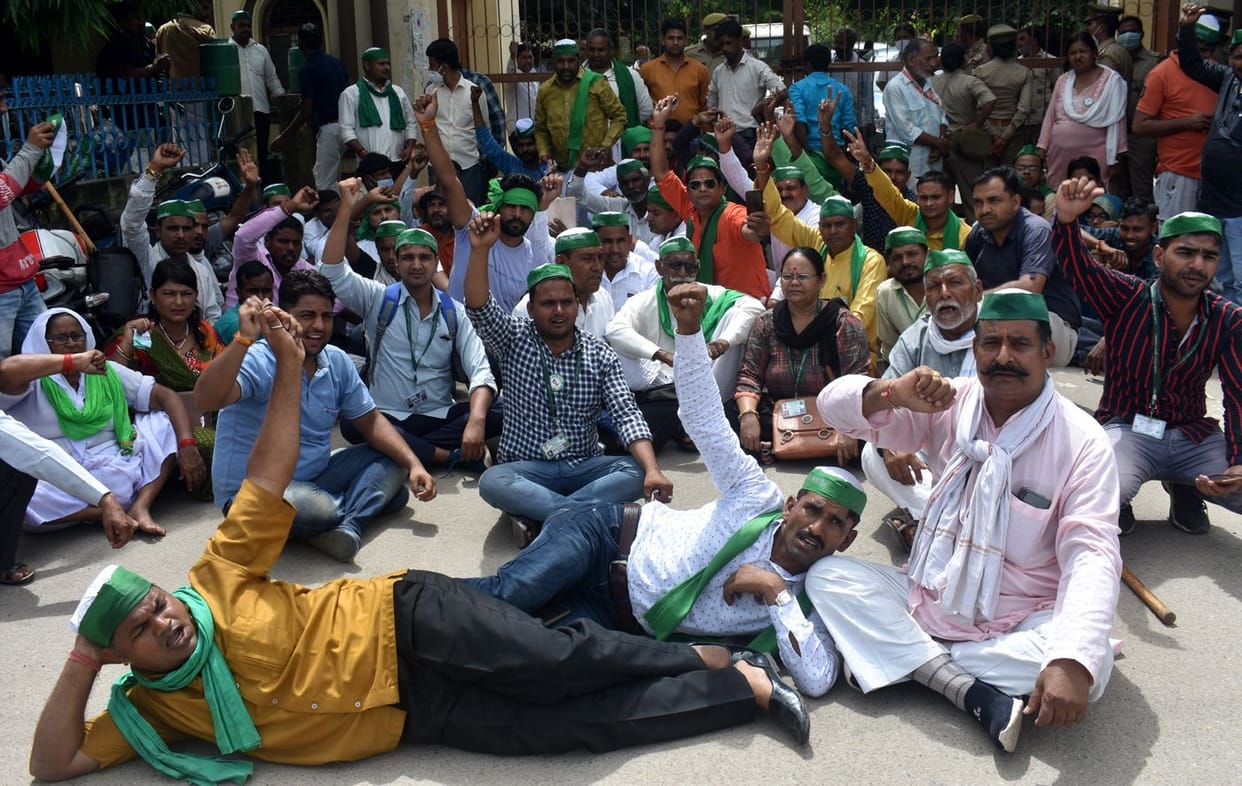 BKU protest