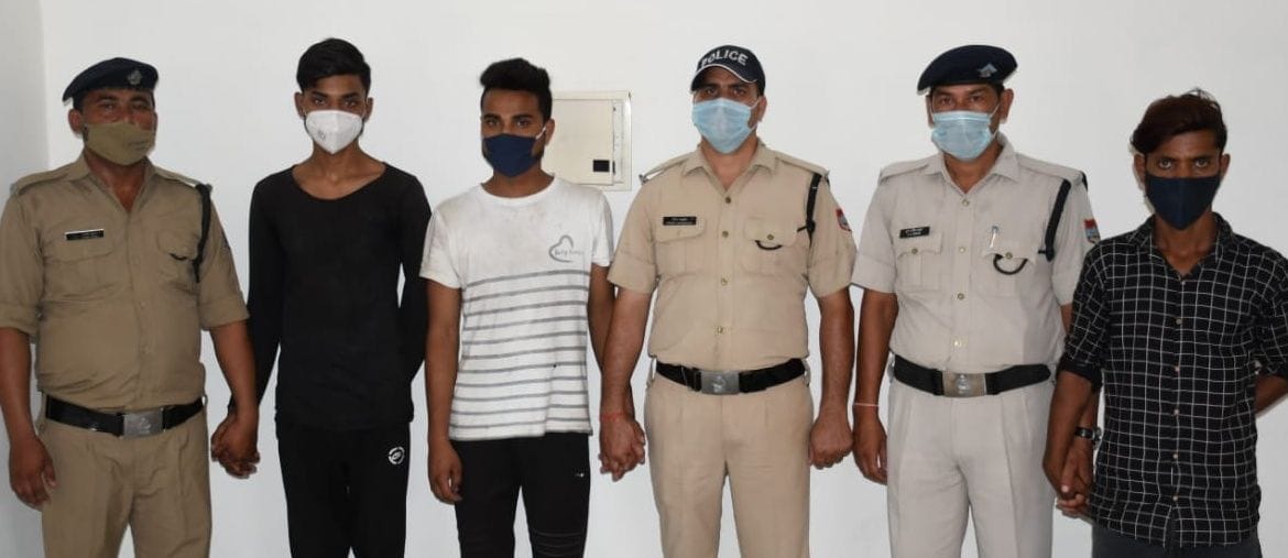 Two accused of stealing bikes and a mistry arrested