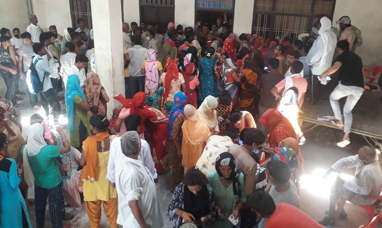 more than 18000 people vaccinated on the last day