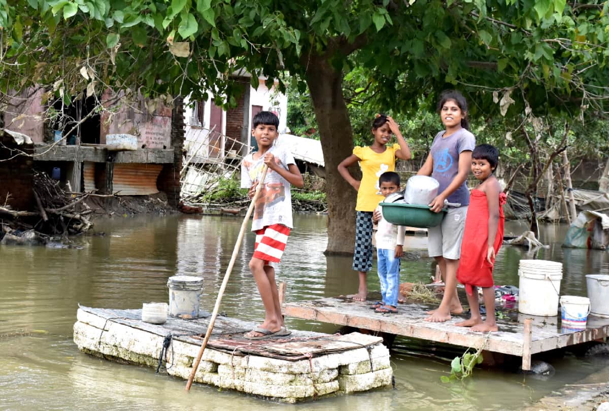 Flood wreaks less as water level of rivers recedes in Gorakhpur