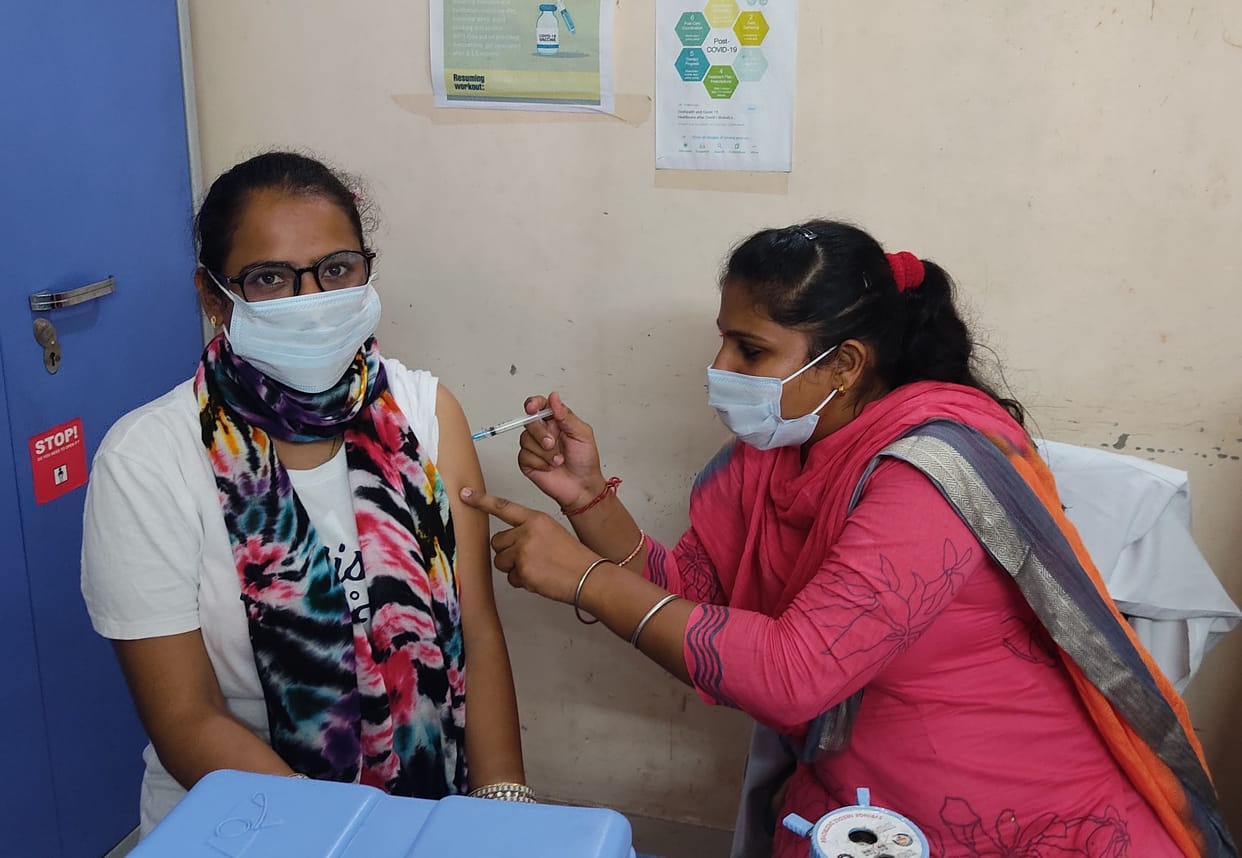 Health department achieved the target by applying 55 thousand doses