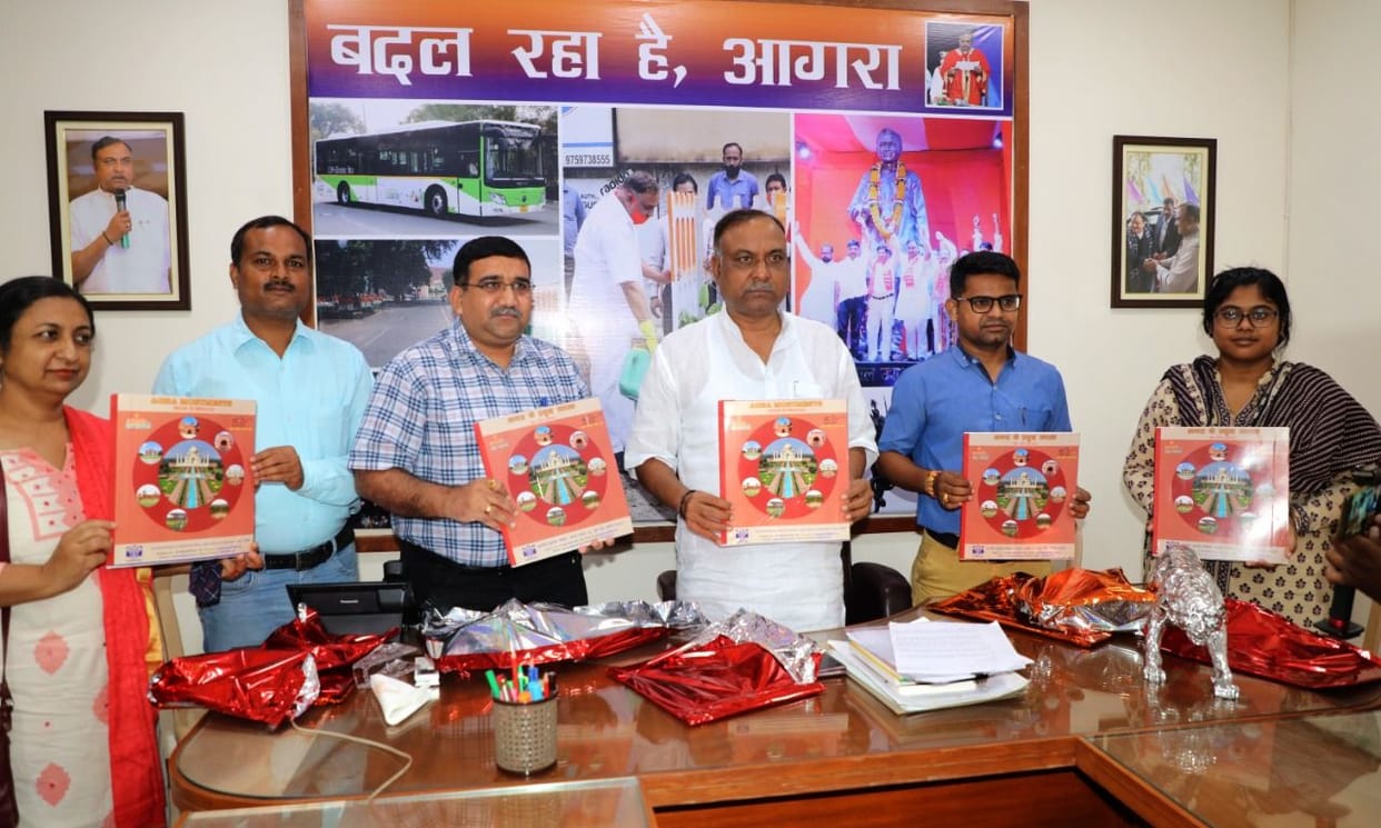 History of Agra monuments recorded in Braille script