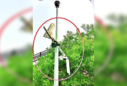 आगरा: स्मार्ट सिटी का खराब कैमरा
