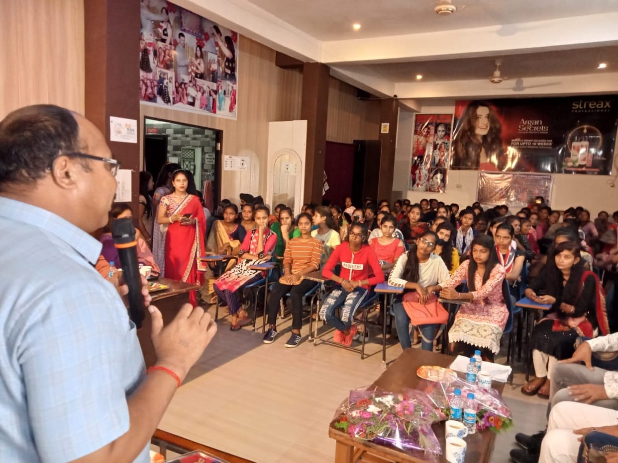 Hindi diwas celebration.
