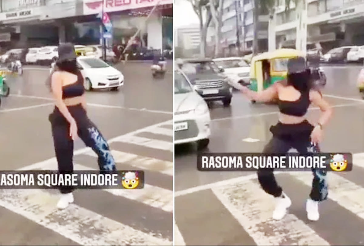 VIDEO of Model dancing on the road in Indore created ruckus, Home Minister Narottam Mishra said – action will be taken