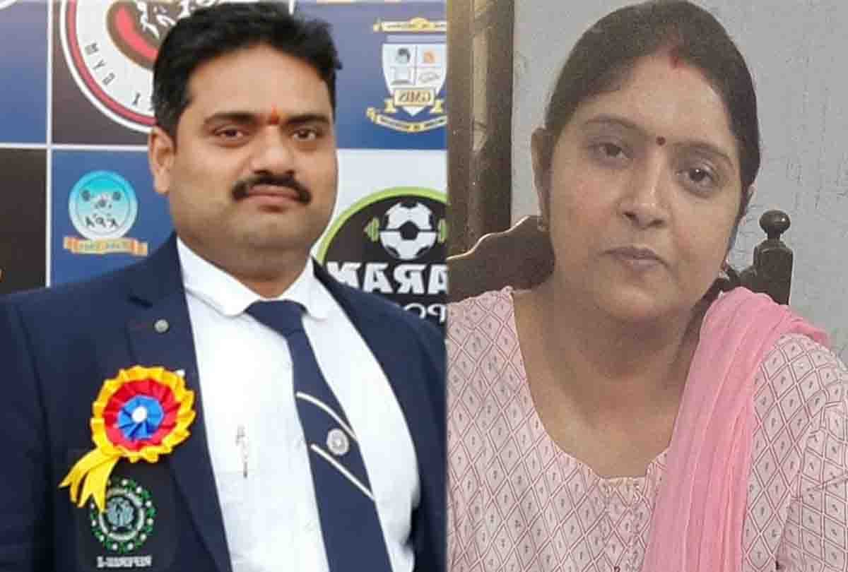 Manish and Sarika selected from Kanpur in the national team of power lifting
