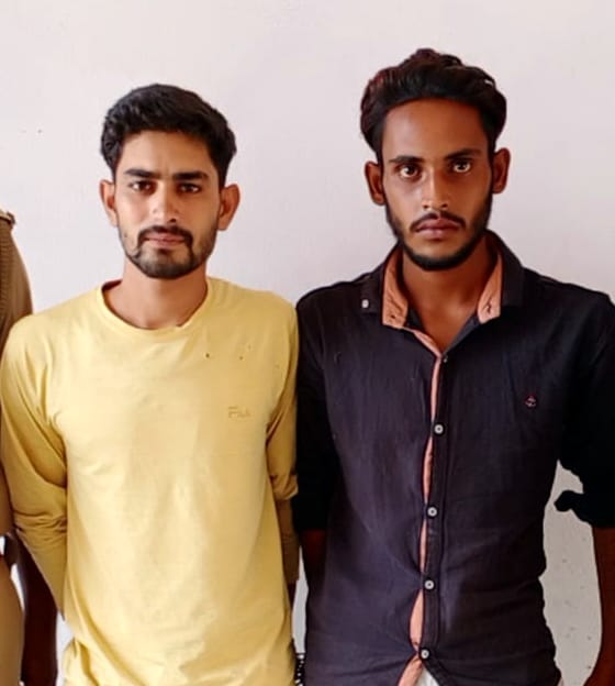 Two friends arrested with stolen bike