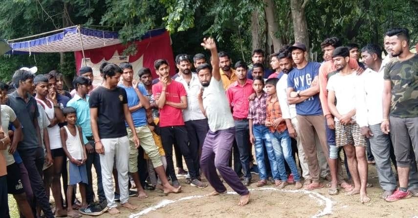 Nathupur team became the winner in Kabaddi, body building show organized in Sahawar