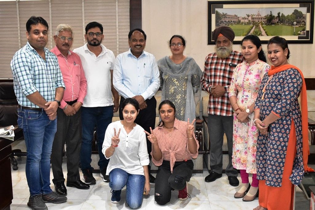 Vaishali ranked fourth in BCA sixth semester