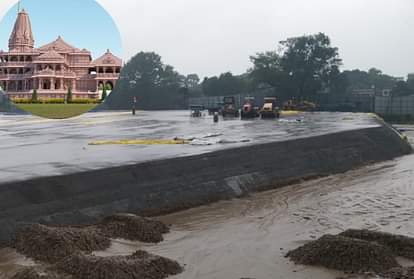 Pics of ram temple construction from Ayodhya.