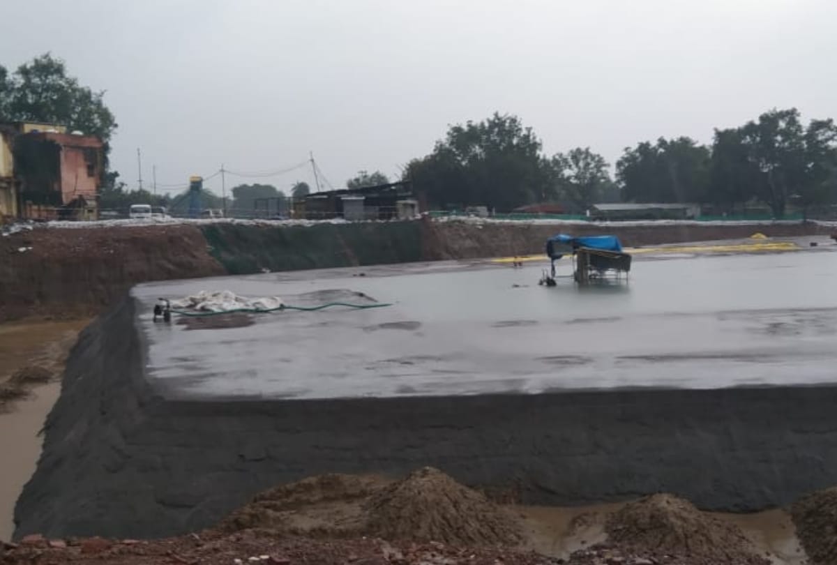 Pics of ram temple construction from Ayodhya.