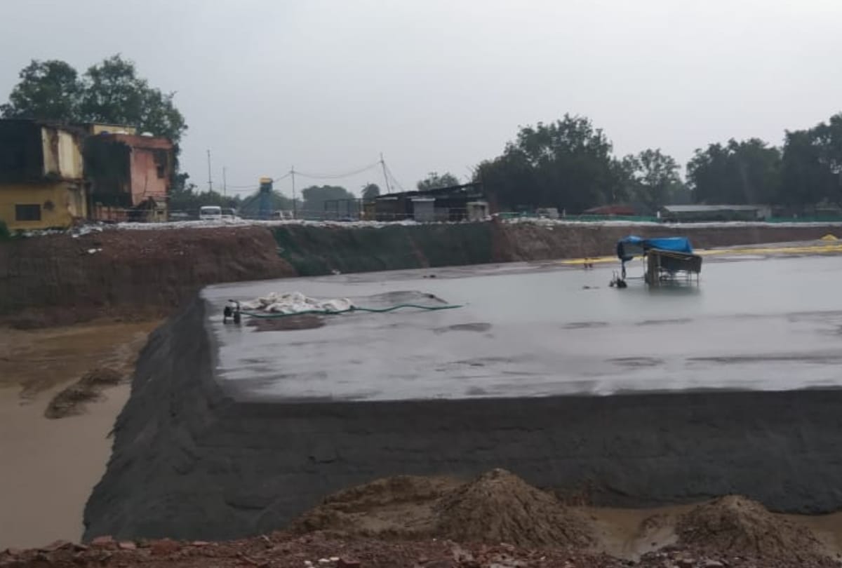 Pics of ram temple construction from Ayodhya.