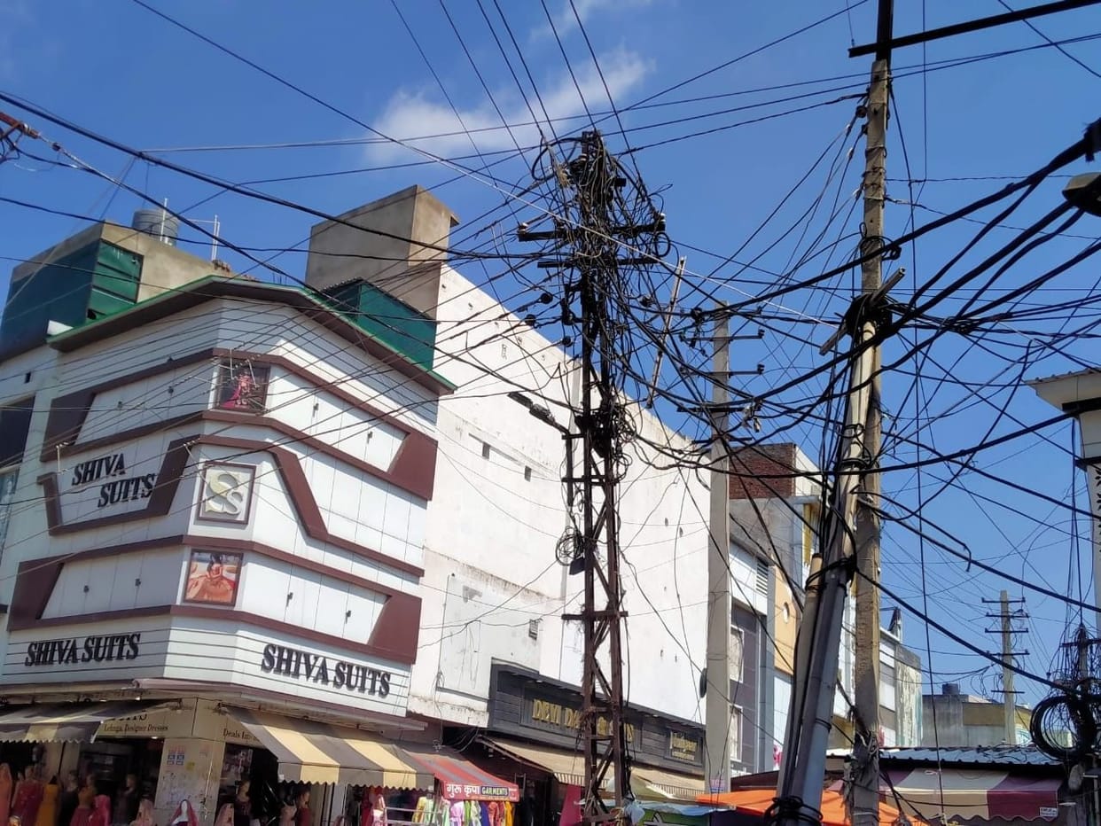 Textile market will get freedom from the web of wires, Ambala