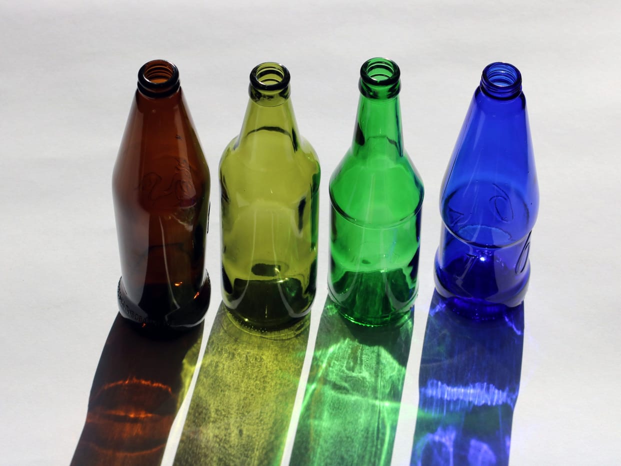 Due to lack of demand, there is a bumper stock in glass bottle factories