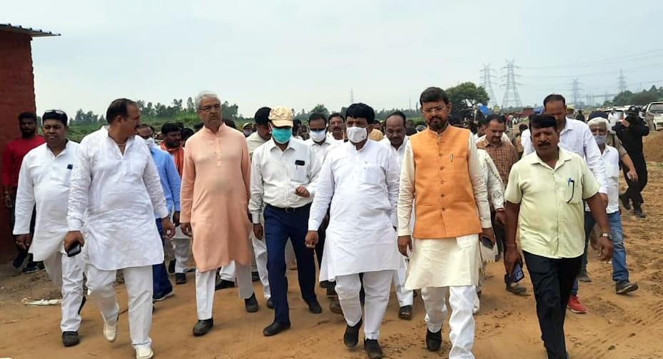 BJP leaders and officers camped in Swahedi