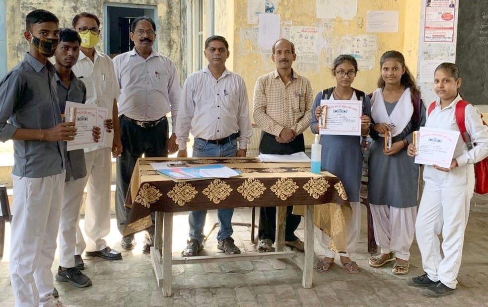 Vaishnavi got first place in essay competition