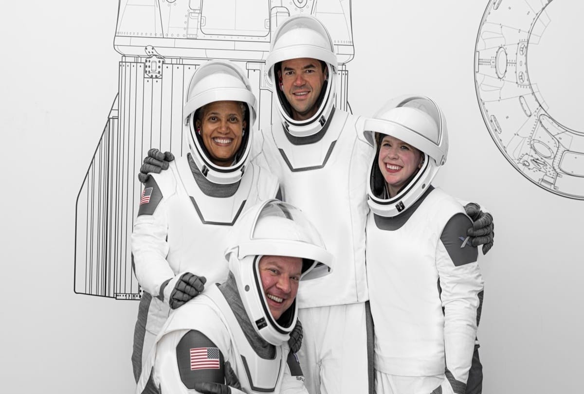 Elon Musk Company SpaceX to launch Space Mission Inspiration4 know about Crew members onboard