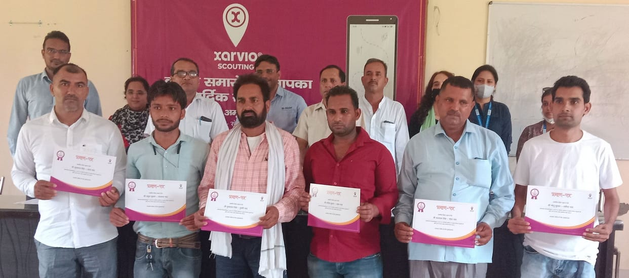 Farmers made aware for digital farming