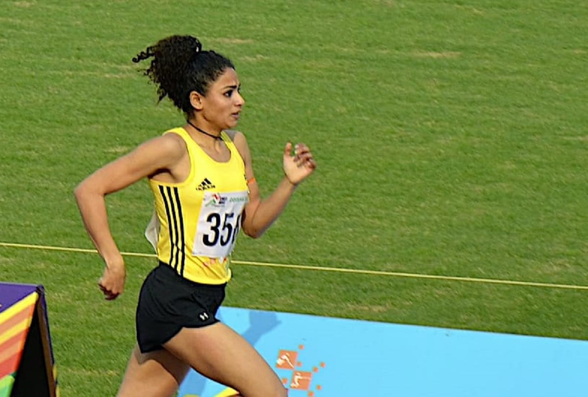 Harmilan Kaur Bains and Aishwarya wins double medals in National Open Athletics championship