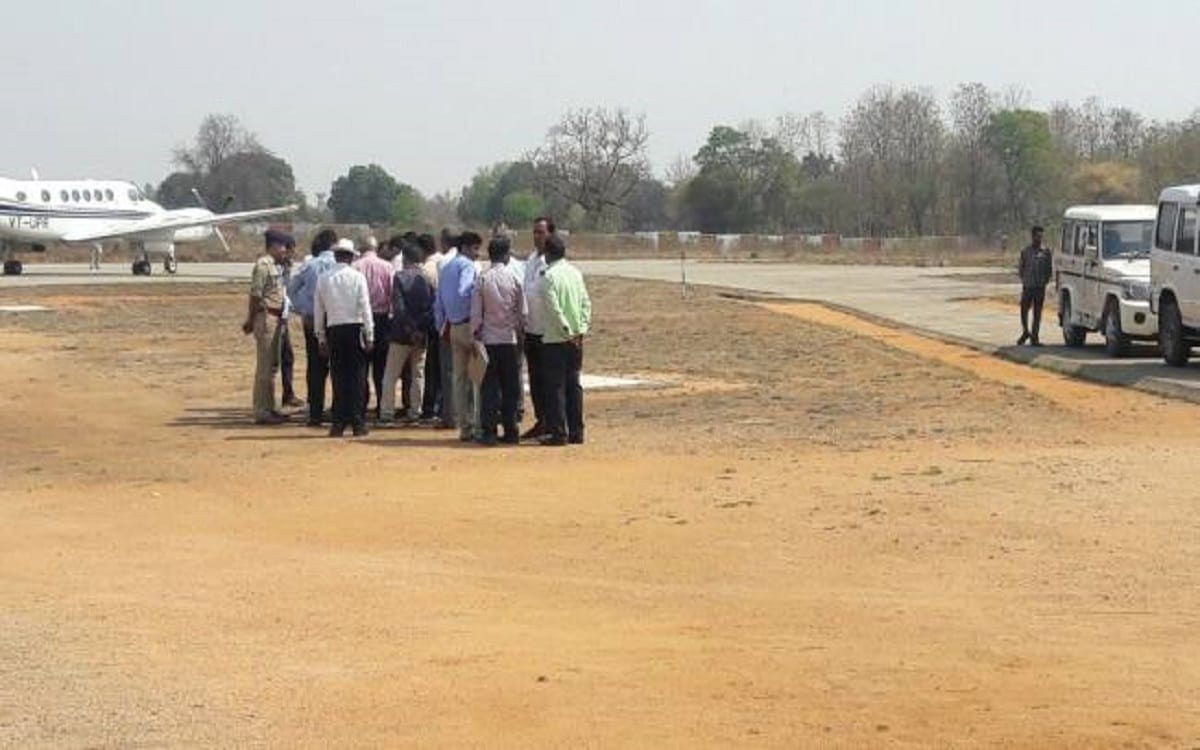 Myorpur airport sonebhadra construction work stay by highcourt which is included in CM Yogi dream project