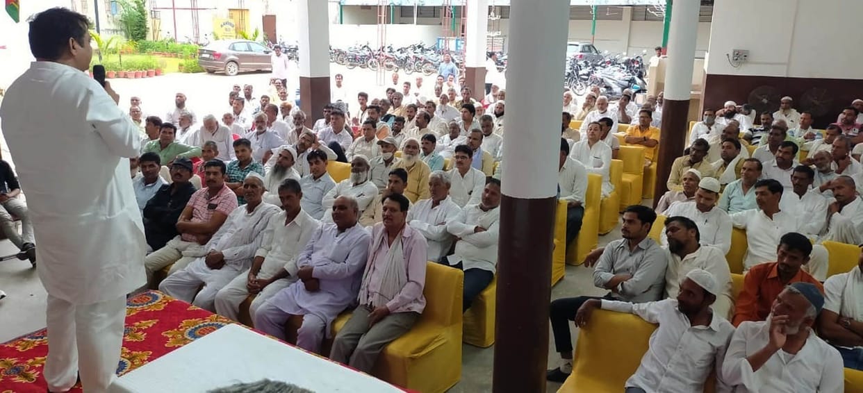 Senior SP leader and former MoS Mukesh Chaudhary