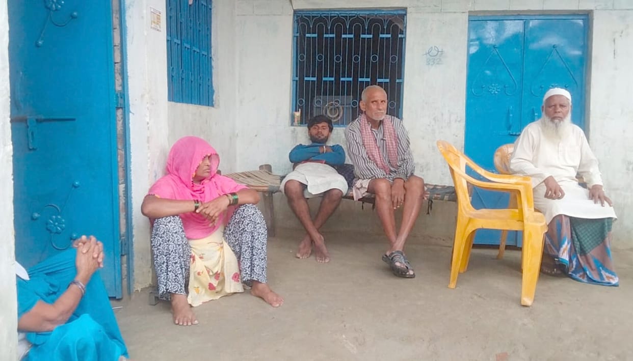 The son was left but now how will the family and village be washed away