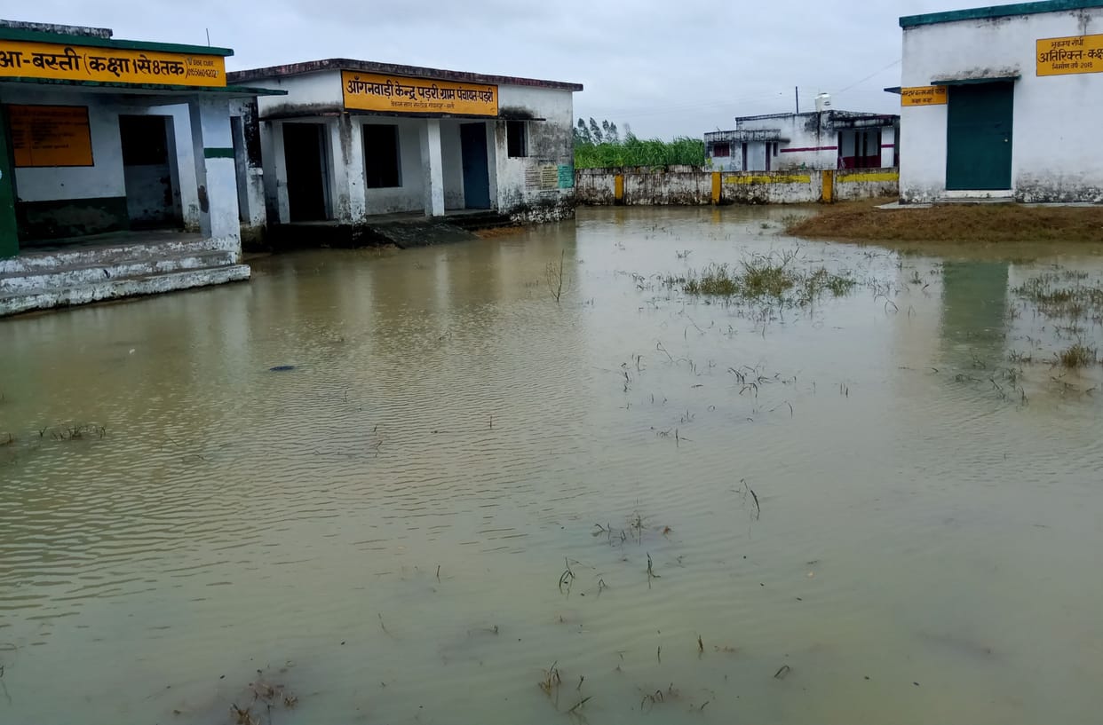 rain continue in district