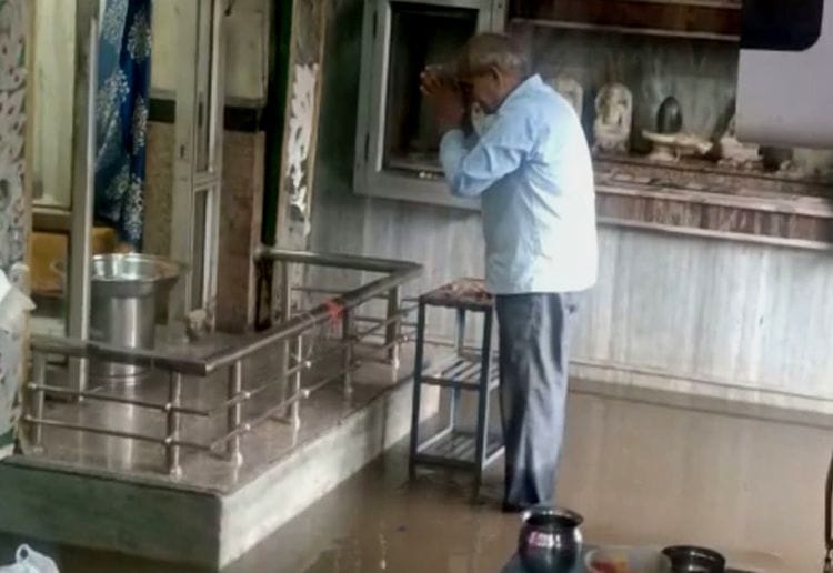 power cut due to rain
