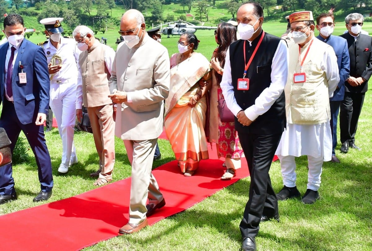President Ram Nath Kovind four day visit gets red carpet welcome in Shimla