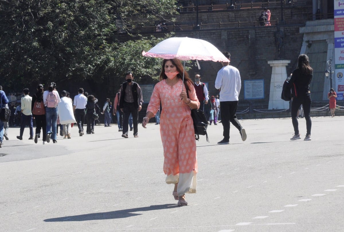 weather update himachal : light rain forecast in most part of state in next two days